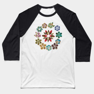 Wax Flowers Baseball T-Shirt
